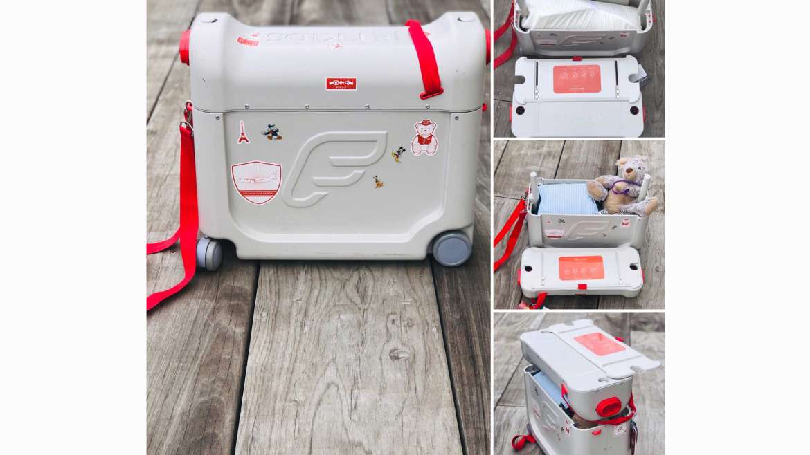 La valise siège jetkids : le confort pour bébé en avion